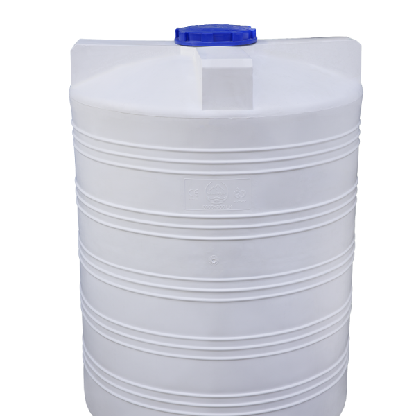 مخزن 3000 لیتری عمودی بلند سه لایه صادراتی دماوند پلیمر