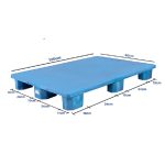 پالت پلاستیکی روی صاف 15*80*120 - تصویر 2