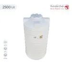 مخزن 2500 لیتری عمودی بلند سه لایه هیدروفوب تهران پلیمر یارا - تصویر 3