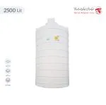 مخزن 2500 لیتری عمودی بلند سه لایه هیدروفوب تهران پلیمر یارا - تصویر 2