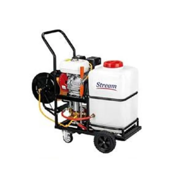 سمپاش موتوری فرغونی 6.5 اسب بخار 60 لیتری 30 بار استریم مدل QL-34-60L