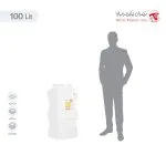 مخزن 100 لیتری مکعبی آسان رو سه لایه هیدروفوب تهران پلیمر یارا - تصویر 2