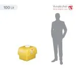 مخزن سمپاش 100 لیتری دو طبقه تک لایه تهران پلیمر یارا - تصویر 3