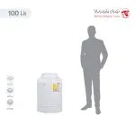 مخزن 100 لیتری عمودی سه لایه هیدروفوب تهران پلیمر یارا - تصویر 3