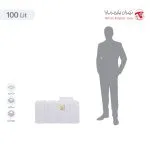 مخزن 100 لیتری مکعبی سه لایه هیدروفوب تهران پلیمر یارا - تصویر 4