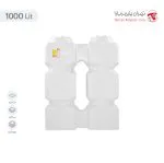 مخزن 1000 لیتری مکعبی آسان رو سه لایه هیدروفوب تهران پلیمر یارا - تصویر 4