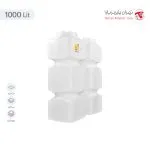 مخزن 1000 لیتری مکعبی آسان رو سه لایه هیدروفوب تهران پلیمر یارا - تصویر 3