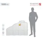 مخزن 1000 لیتری زیرپله مکعب سه لایه هیدروفوب تهران پلیمر یارا - تصویر 6