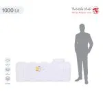 مخزن 1000 لیتری مکعبی سه لایه هیدروفوب تهران پلیمر یارا - تصویر 4
