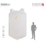 مخزن 10000 لیتری قیفی تک لایه هیدروفوب تهران پلیمر یارا - تصویر 2