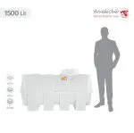 مخزن 1500 لیتری بیضی سه لایه هیدروفوب تهران پلیمر یارا - تصویر 5