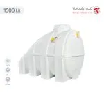 مخزن 1500 لیتری زیرپله افقی سه لایه هیدروفوب تهران پلیمر یارا - تصویر 3
