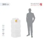 مخزن 300 لیتری مکعبی آسان رو سه لایه هیدروفوب تهران پلیمر یارا - تصویر 5