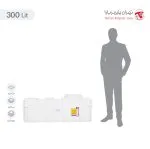 مخزن 300 لیتری مکعبی سه لایه هیدروفوب تهران پلیمر یارا - تصویر 4