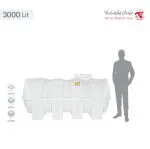 مخزن 3000 لیتری بیضی سه لایه هیدروفوب تهران پلیمر یارا - تصویر 6