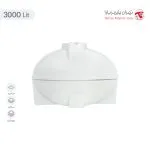 مخزن 3000 لیتری بیضی سه لایه هیدروفوب تهران پلیمر یارا - تصویر 3
