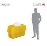مخزن سمپاش 400 لیتری تک لایه تهران پلیمر یارا - تصویر 3