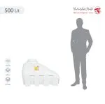 مخزن 500 لیتری زیرپله سه لایه هیدروفوب تهران پلیمر یارا - تصویر 6
