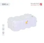 مخزن 500 لیتری مکعبی سه لایه هیدروفوب تهران پلیمر یارا - تصویر 3