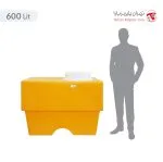 مخزن سمپاش 600 لیتری تک لایه تهران پلیمر یارا - تصویر 4