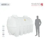 مخزن 6000 لیتری افقی سه لایه تهران پلیمر یارا - تصویر 4