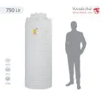 مخزن 750 لیتری عمودی بلند سه لایه هیدروفوب تهران پلیمر یارا - تصویر 3