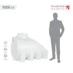 مخزن 1000 لیتری زیرپله افقی سه لایه هیدروفوب تهران پلیمر یارا - تصویر 4