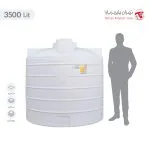 مخزن 3500 لیتری عمودی کوتاه سه لایه هیدروفوب تهران پلیمر یارا - تصویر 2